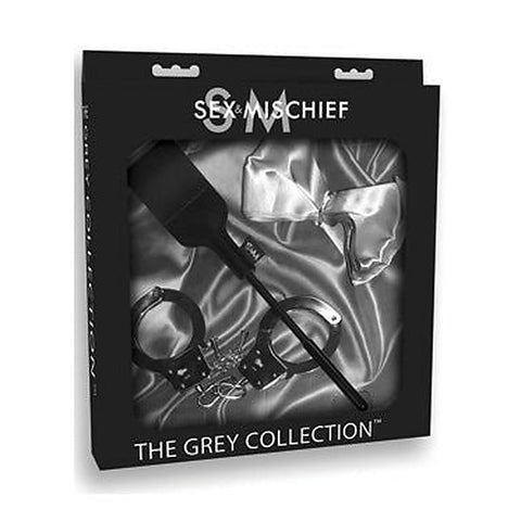 Sex & Mischief The Grey Collection Bondage Escape Kit - Bondage Kits
