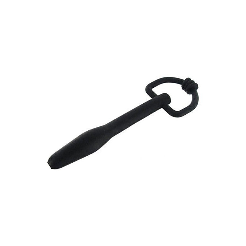 The Hallows Cum-Thru D-Ring Penis Plug by XR Brands - Penis Plugs