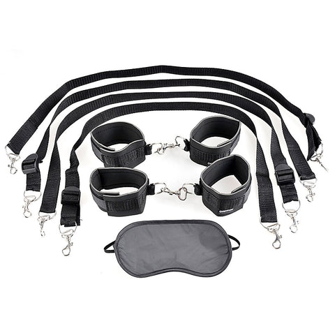 Fetish Fantasy Series BDSM Play Cuff and Tether Set - Cuffs and Restraints