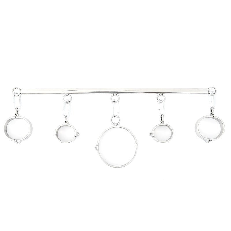 Luxurious Stainless Steel Bondage Kit by BDStyle - Spreaders and Hangers