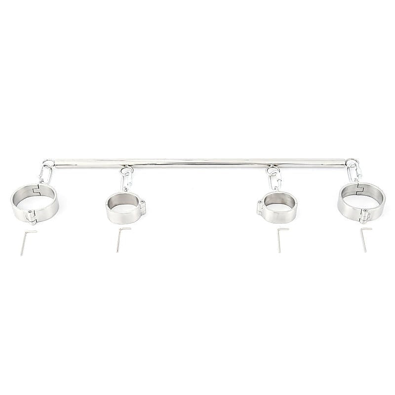 Unisex Heavy Duty Stainless Steel Wrist-Ankle Spreader - Spreaders and Hangers