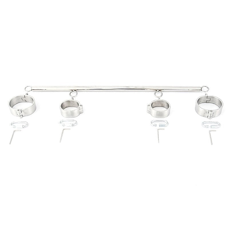 Unisex Heavy Duty Stainless Steel Wrist-Ankle Spreader - Spreaders and Hangers