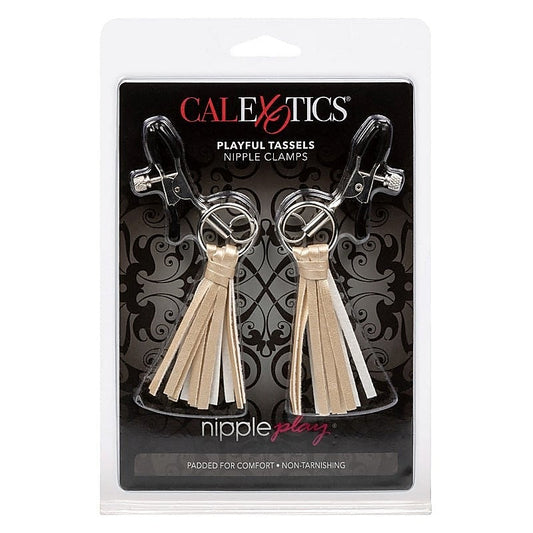 Playful Tassels Women's Nipple Clamps - Nipple and Clit Clamps