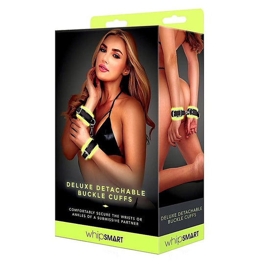 Glow In The Dark Deluxe Buckle Cuffs by Xgen Products - Cuffs and Restraints