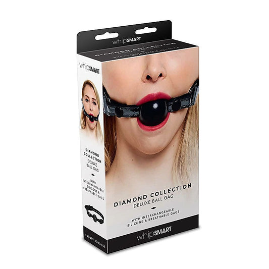 WhipSmart Diamond Ball Gag by Xgen Products - Bondage Gags and Bits
