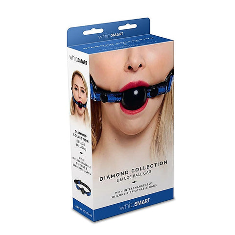 WhipSmart Diamond Ball Gag by Xgen Products - Bondage Gags and Bits