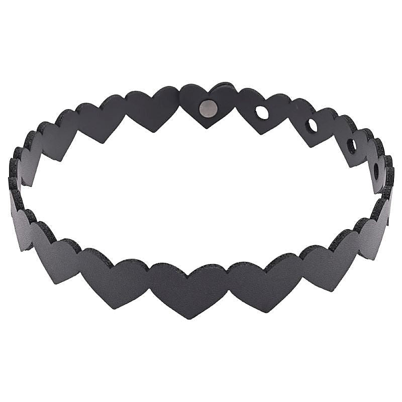 S&M Heart Day Collar by Sportsheets - Collars and Leads