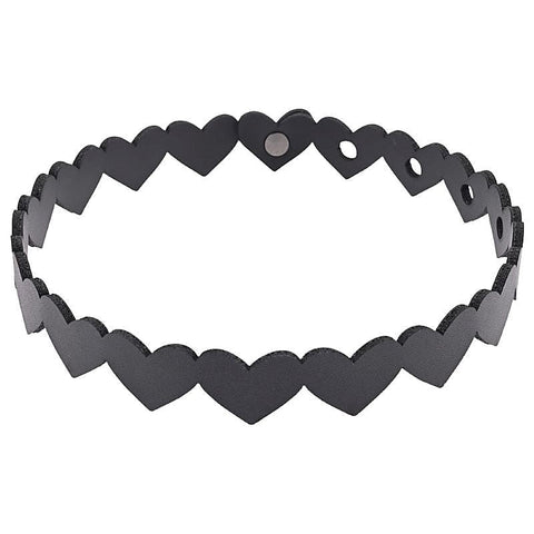 S&M Heart Day Collar by Sportsheets - Collars and Leads