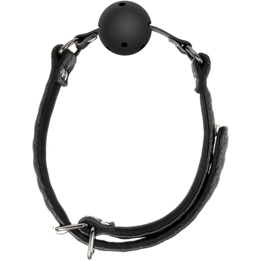 Adam & Eve Eves Fetish Dreams Ball Gag with Breathing Holes - Bondage Gags and Bits