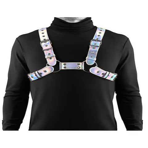 Cosmo Stylish Bondage Chest Harness Rogue by NS Novelties - His Fetish