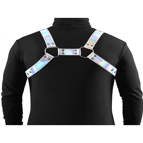 Cosmo Stylish Bondage Chest Harness Rogue by NS Novelties - His Fetish