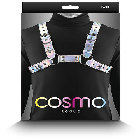 Cosmo Stylish Bondage Chest Harness Rogue by NS Novelties - His Fetish