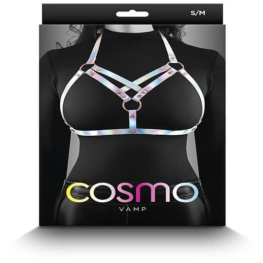 Cosmo BDSM Play Chest Harness Vamp by NS Novelties - Her Fetish