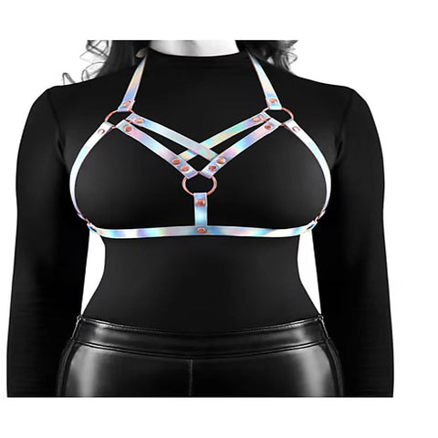 Cosmo BDSM Play Chest Harness Vamp by NS Novelties - Her Fetish