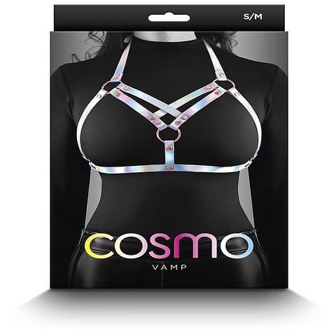 Cosmo BDSM Play Chest Harness Vamp by NS Novelties - Her Fetish