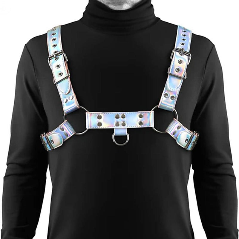 Cosmo Bondage Play Chest Harness Dare by NS Novelties - His Fetish