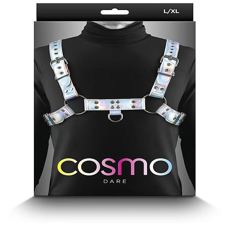 Cosmo Bondage Play Chest Harness Dare by NS Novelties - His Fetish