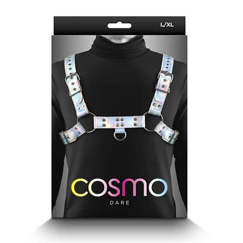 Cosmo Bondage Play Chest Harness Dare by NS Novelties - His Fetish