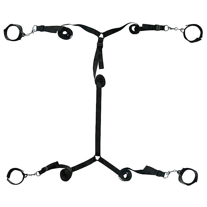 Under the Bed Restraint System by Sportsheets - Cuffs and Restraints