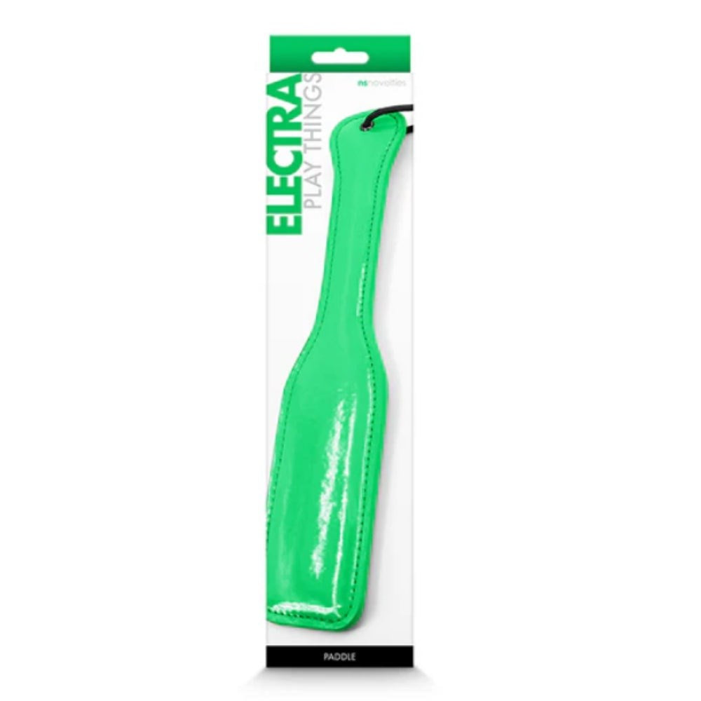 NS Novelties Electra BDSM Play Paddle with Dual Material Construction - - Paddles And Slappers