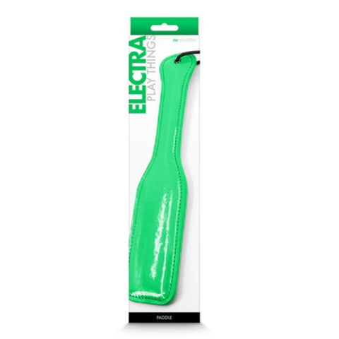 NS Novelties Electra BDSM Play Paddle with Dual Material Construction - Paddles And Slappers