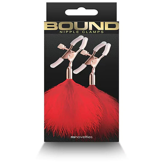 Bound Nickel Free Metal Nipple Clamps F1 by NS Novelties - Breast and Nipple Toys
