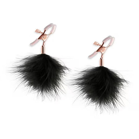NS Novelties Bound Nickel Free Metal Nipple Clamps F1 Adjustable Pressure - Breast and Nipple Toys