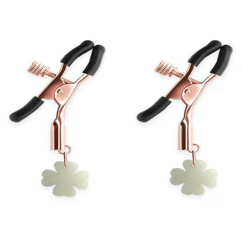 NS Novelties Bound G4 Adjustable Nipple Clamps with Silicone Tips - Breast and Nipple Toys