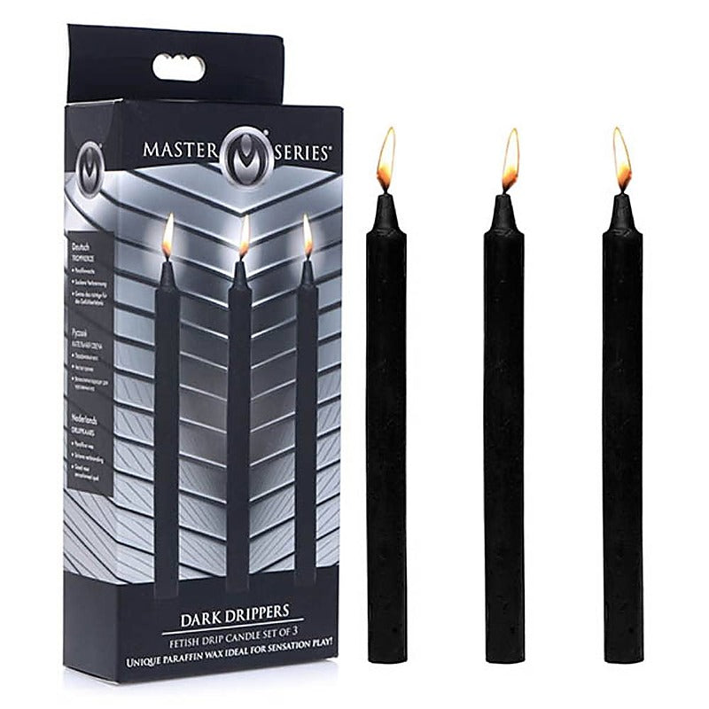 Master Series Fetish Drip Candles by XR Brands - Bath and Intimate Fragrances
