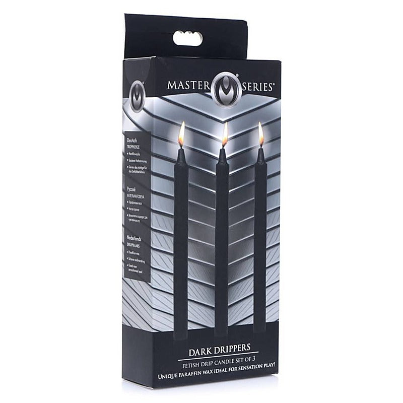 Master Series Fetish Drip Candles by XR Brands - Bath and Intimate Fragrances