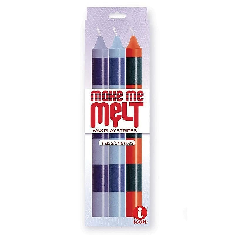 The 9's Make Me Melt Drip Candles by Icon Brands - Bath and Intimate Fragrances