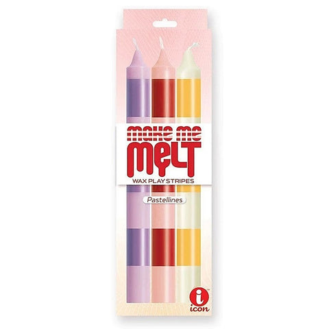 The 9's Make Me Melt Drip Candles by Icon Brands - Bath and Intimate Fragrances