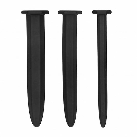 Silicone Rugged Nail Urethral Sounding Plug Set - Urethral Sounds