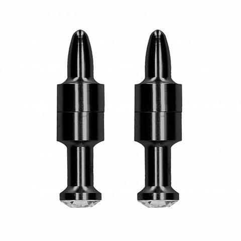 Magnetic Diamond Pin Nipple Clamps by Shots Toys - Nipple and Clit Clamps