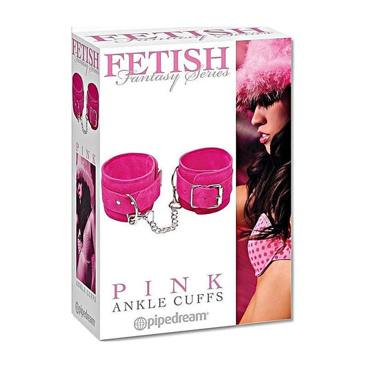 Fetish Fantasy Series BDSM Play Pink Ankle Cuffs - Cuffs and Restraints