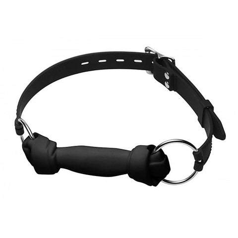Professional Silicone Bone Gag by XR Brands - Bondage Gags and Bits