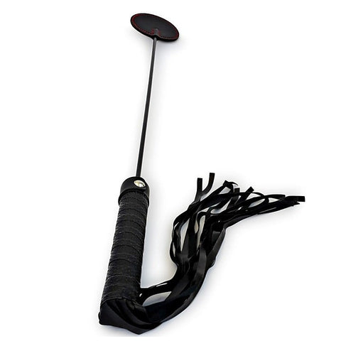 Scarlet Couture Duo Crop and Flogger by Adam & Eve Sextoys - Whips And Crops