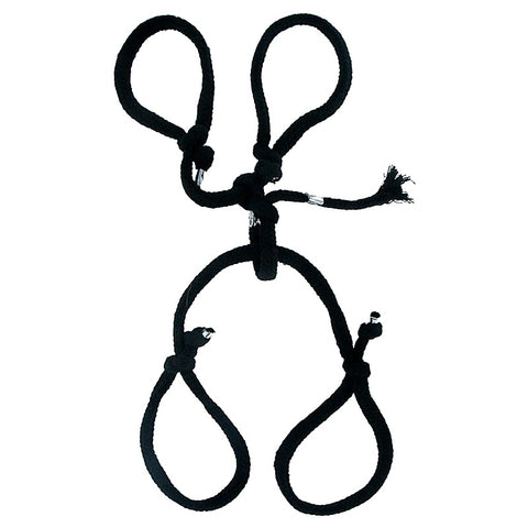 Fetish Fantasy Silk Rope BDSM Play Hogtie - Cuffs and Restraints