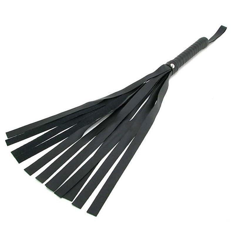 Premium Faux Leather Flogger by Sportsheets - Whips And Crops