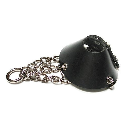 KinkLab Parachute Ball Stretcher Leather by The Stockroom - Ball and Cock Toys