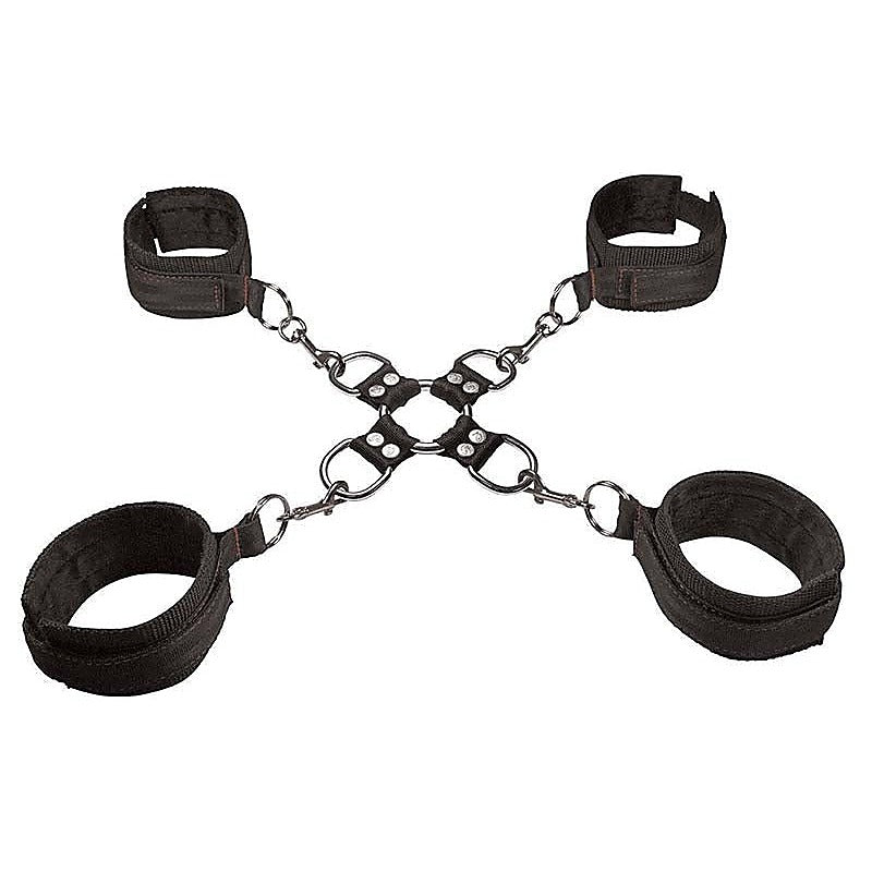 Premium Hog Tie and Cuffs by Sportsheets - Cuffs And Restraints