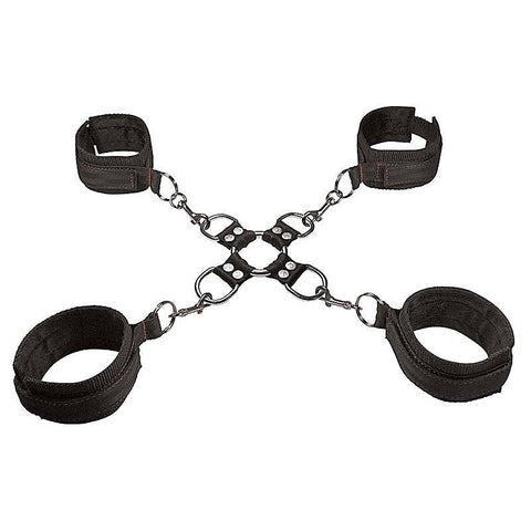 Premium Hog Tie and Cuffs by Sportsheets - Cuffs And Restraints