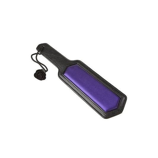 Black Rose Sultry Bondage Spanker by Doc Johnson - Paddles And Slappers