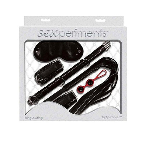 Sexperiments Bling and Sting Kit by Sportsheets - Whips And Crops