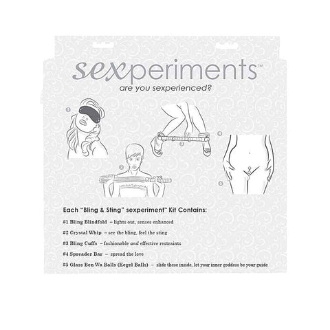Sexperiments Bling and Sting Kit by Sportsheets - Whips And Crops