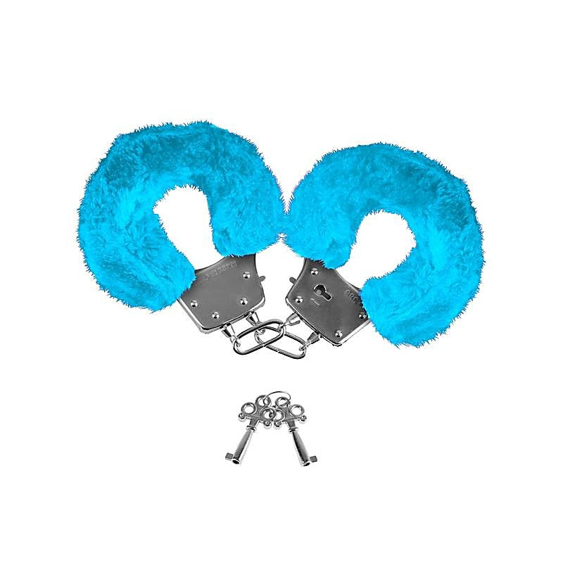 Neon Furry BDSM Play Cuffs by Pipedream Products - Cuffs And Restraints