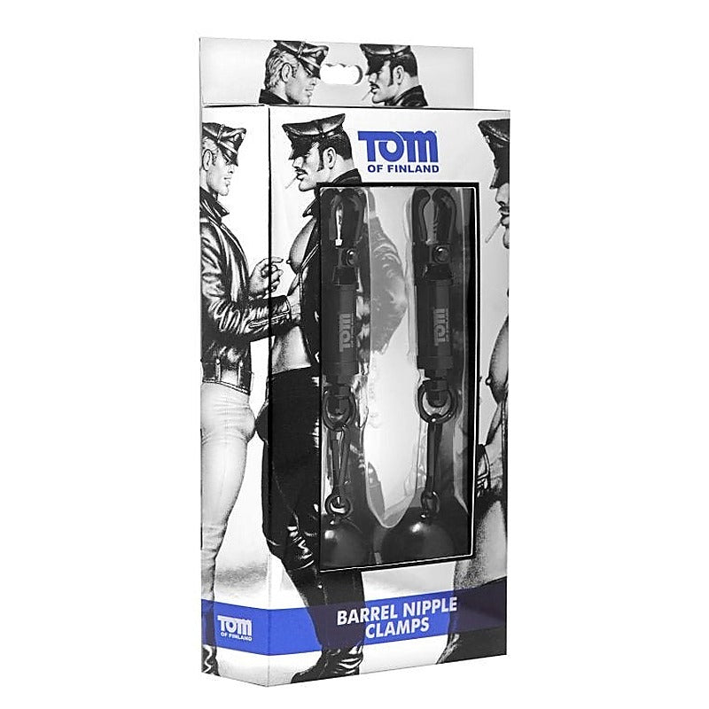 Tom of Finland Nipple Barrel Clamps by XR Brands - Nipple and Clit Clamps