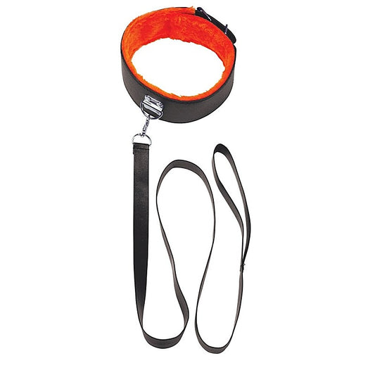 Orange is The New Black Short Leash by Icon Brands - Cuffs and Restraints