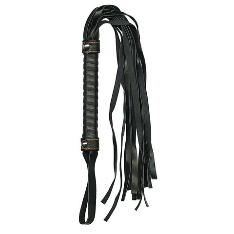 Orange-Stitched Whip Delight by Icon Brands - Whips And Crops