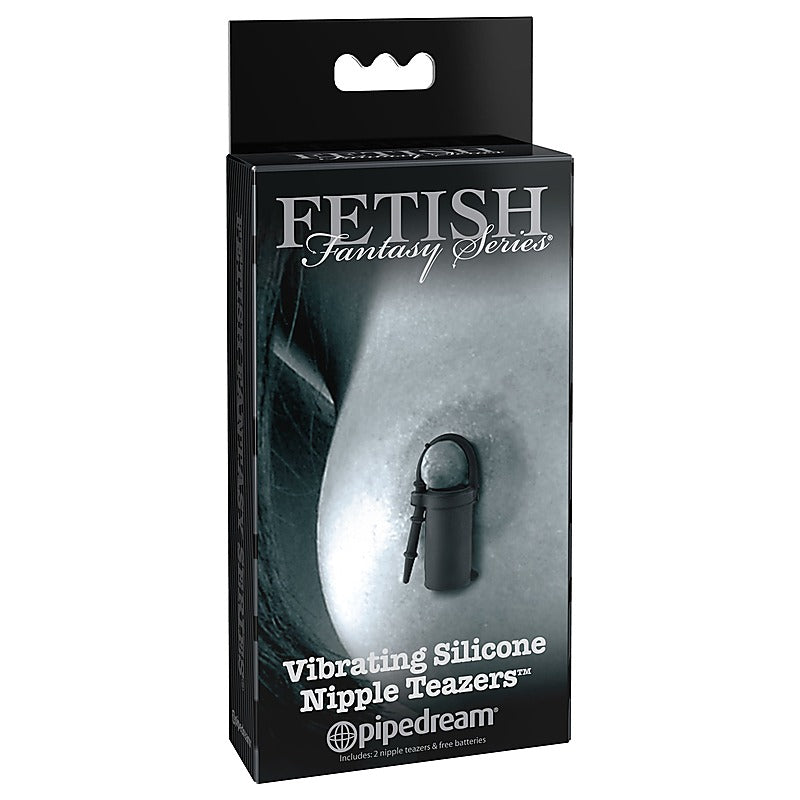 Fetish Fantasy Vibrating Silicone Nipple Teazers - Nipple and Clit Clamps